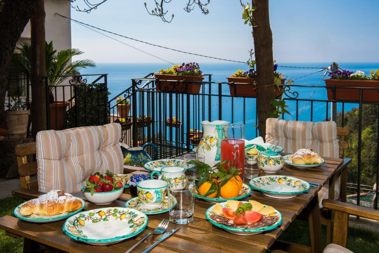Villa Laura Amazing Breakfast,Private Outdoor Hot Tub, Positano Experience Exteriér fotografie